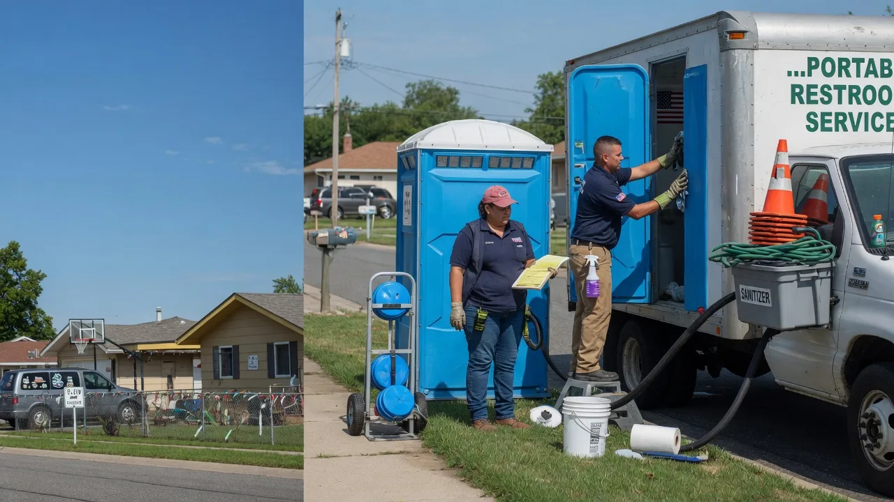 Portable Toilet Rental in Rockham, SD near me